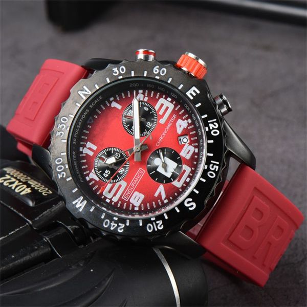 designer watch for man watches avenger watch man quartz watches endurance chronograph 44mm watches multiple colors rubber strap wristwatches, Slivery;brown
designer watch for man watches avenger watch man quartz watches endurance chronograph 44mm watches multiple colors rubber strap wristwatches, Slivery;brown