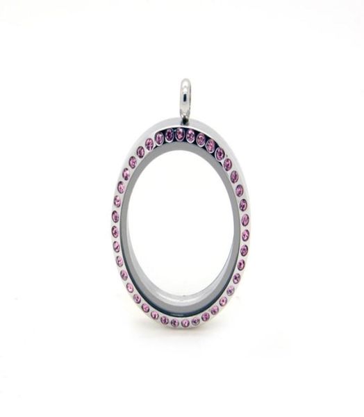 high polished 316l stainless steel silver round 30mm glass living lockets with pink crystal5054236
high polished 316l stainless steel silver round 30mm glass living lockets with pink crystal5054236
