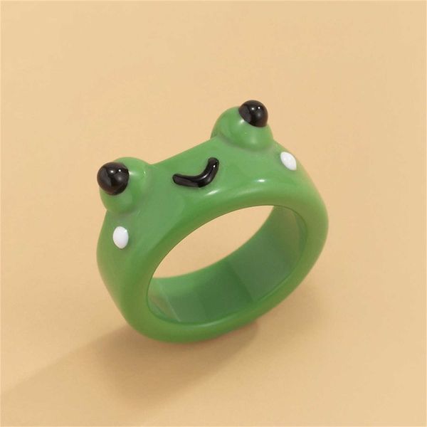 cute smile frog resin rings for women girls funny cartoon bear ocs rings creative lovely friendship ring party gifts jewelry, Silver
cute smile frog resin rings for women girls funny cartoon bear ocs rings creative lovely friendship ring party gifts jewelry, Silver