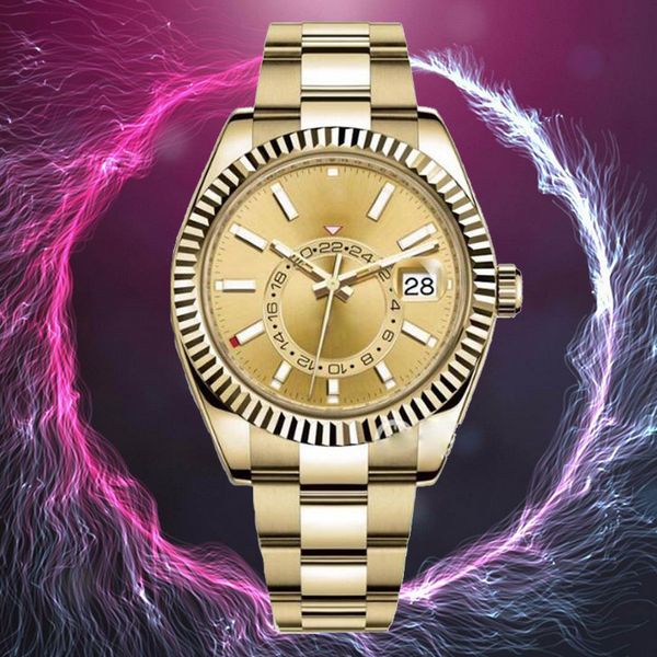 luxury watches sky mens designer watch movement montre luxe watches stainless steel 42mm luminous waterproof wristwatches gifts dhgate montr, Slivery;brown
luxury watches sky mens designer watch movement montre luxe watches stainless steel 42mm luminous waterproof wristwatches gifts dhgate montr, Slivery;brown