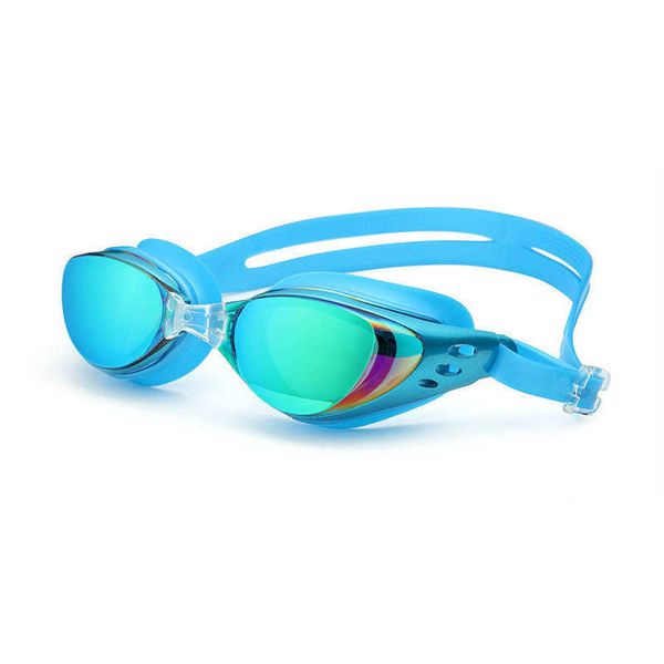 electroplating myopia -1-10 swimming glasses black ash waterproof flat diving glasses goggles men women anti-fog arena, Blue
electroplating myopia -1-10 swimming glasses black ash waterproof flat diving glasses goggles men women anti-fog arena, Blue