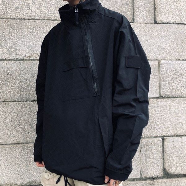 designer outerwear mens softshell jacket custom windbreaker clothing casual shoulder badge oblique zipper parka jacket oversized athleisure, Black;brown
designer outerwear mens softshell jacket custom windbreaker clothing casual shoulder badge oblique zipper parka jacket oversized athleisure, Black;brown