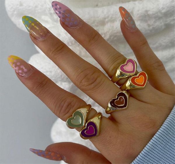 ring instagram vintage style double layer cute colourful love heart rings for women girls jewelry accessories gift3948134, Silver
ring instagram vintage style double layer cute colourful love heart rings for women girls jewelry accessories gift3948134, Silver