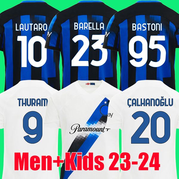 23 24 soccer jerseys lautaro correa 2023 2024 bastoni thuram calhanoglu milans dumfries de vrij barella inter football shirt bastoni men kid, Black;yellow
23 24 soccer jerseys lautaro correa 2023 2024 bastoni thuram calhanoglu milans dumfries de vrij barella inter football shirt bastoni men kid, Black;yellow