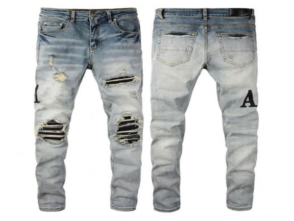 mens jeans designer letters embroidery distressed ripped biker hole skinny slim fit motorcycle bikers denim for men f4247856, Blue
mens jeans designer letters embroidery distressed ripped biker hole skinny slim fit motorcycle bikers denim for men f4247856, Blue