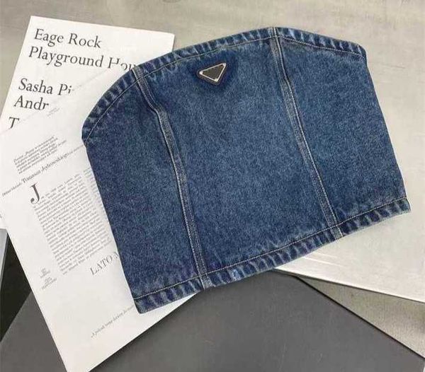 2023 women's tanks camis designer denim crop camisole female slim short streetwear patchwork tube tank 8j0b1, White
2023 women's tanks camis designer denim crop camisole female slim short streetwear patchwork tube tank 8j0b1, White