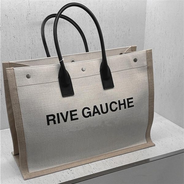 trend women handbags rive gauche tote bag 48cm fashion linen purse designer shoulder large beach shopping bags with letter s canva295c
trend women handbags rive gauche tote bag 48cm fashion linen purse designer shoulder large beach shopping bags with letter s canva295c