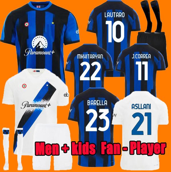 23 fans player 24 lukaku inters lautaro milans soccer jerseys anniversary correa dzeko barella skriniar 2023 2024 brozovic home away footbal, Black
23 fans player 24 lukaku inters lautaro milans soccer jerseys anniversary correa dzeko barella skriniar 2023 2024 brozovic home away footbal, Black