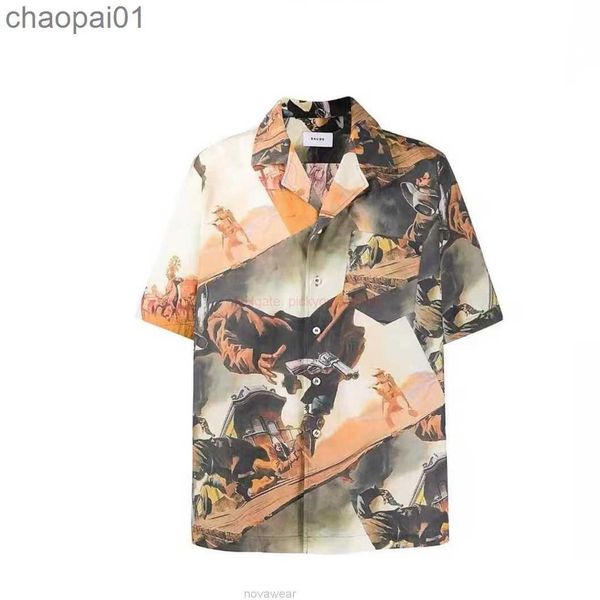 clothing designer fashion casual shirts tracksuits spring 23 rhude western denim cuban collar couple fashion brand loose short sleeve shirt, White;black
clothing designer fashion casual shirts tracksuits spring 23 rhude western denim cuban collar couple fashion brand loose short sleeve shirt, White;black