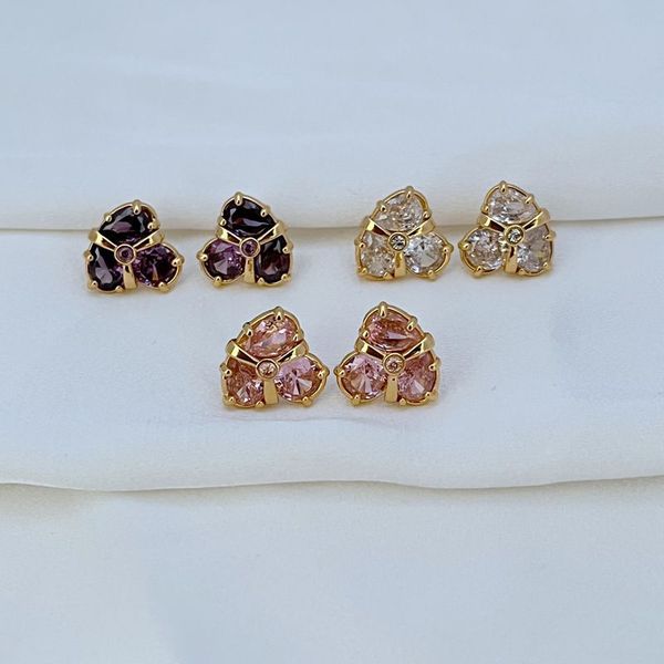 stud real 18k gold plated zircon heart candy earrings jewelries letter wedding gift factory wholesale with dust bag, Golden;silver
stud real 18k gold plated zircon heart candy earrings jewelries letter wedding gift factory wholesale with dust bag, Golden;silver
