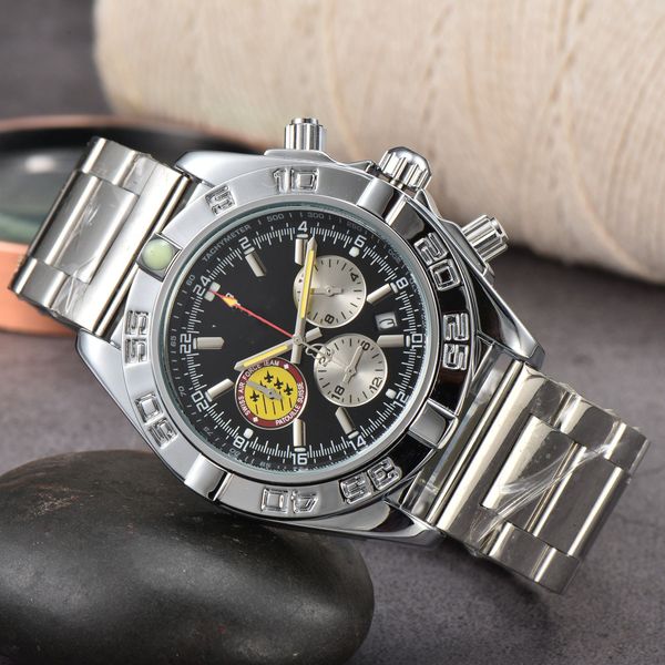 2023 men's luxury waterproof wristwatch men's timing multi-functional non-embroidered steel band wristwatch band calendar quartz w, Slivery;golden
2023 men's luxury waterproof wristwatch men's timing multi-functional non-embroidered steel band wristwatch band calendar quartz w, Slivery;golden