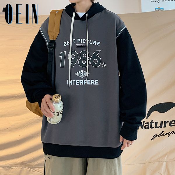 mens hoodies sweatshirts oein oversized warm fleece casual harajuku 1986 print men patchwork korean women pullovers 230731, Black
mens hoodies sweatshirts oein oversized warm fleece casual harajuku 1986 print men patchwork korean women pullovers 230731, Black