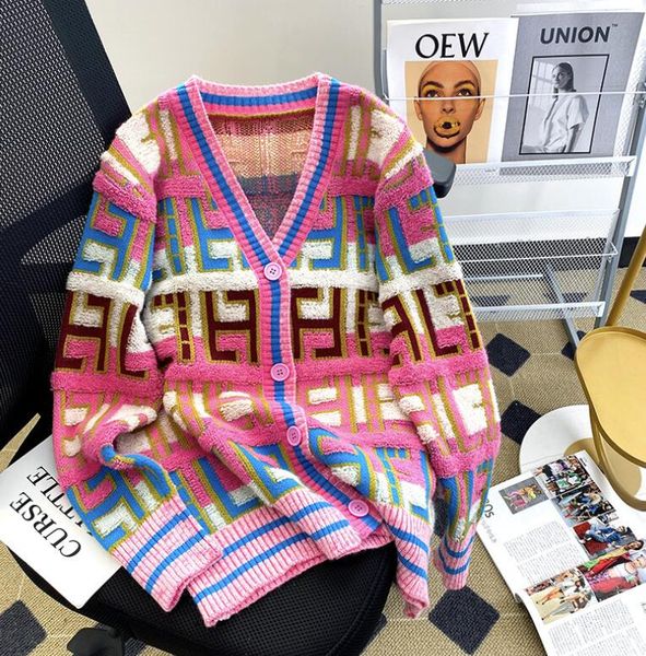 women's sweaters 2023 autumn new fashion letter printing women's sweater coat design sense women's knitted cardigan, White;black
women's sweaters 2023 autumn new fashion letter printing women's sweater coat design sense women's knitted cardigan, White;black