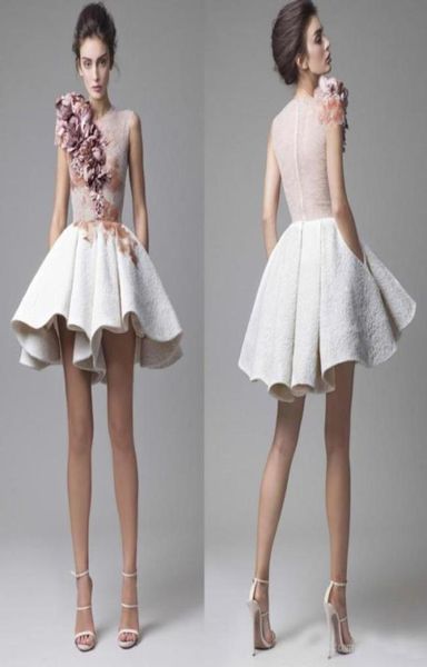 2020 krikor jabotian cocktail dresses floral pattern ruffles 3d handmade flower appliques mini party dresses evening modest stylis5430237, Black
2020 krikor jabotian cocktail dresses floral pattern ruffles 3d handmade flower appliques mini party dresses evening modest stylis5430237, Black