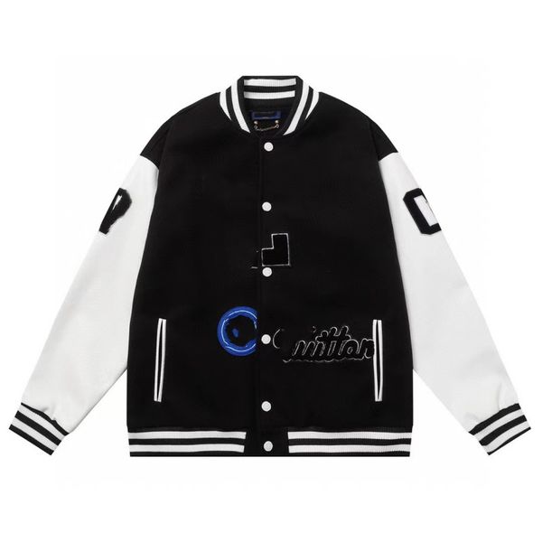 man designer jacket mens clothing baseball uniform mens european american personality retro robot mobilization bugs bunny towel embroidery h, Black;brown
man designer jacket mens clothing baseball uniform mens european american personality retro robot mobilization bugs bunny towel embroidery h, Black;brown