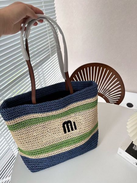 rattan bag designer bag tote bag straw striped splicing single shoulder crossbody hand shopping bag summer style straw bag beach women'
rattan bag designer bag tote bag straw striped splicing single shoulder crossbody hand shopping bag summer style straw bag beach women'