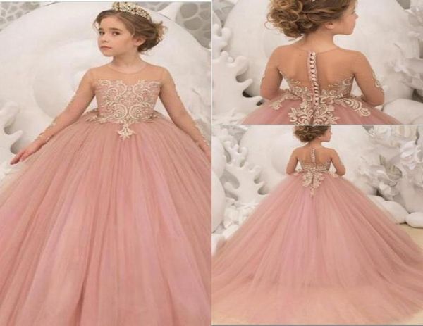 new pink flower girls dresses for weddings vintage long sleeve sheer neck tulle lace appliques ball gown girls pageant gowns2169400, White;red
new pink flower girls dresses for weddings vintage long sleeve sheer neck tulle lace appliques ball gown girls pageant gowns2169400, White;red