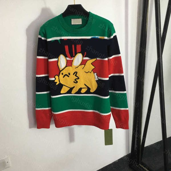 23ss womens designer clothing women sweater pikachu letter color contrast striped crew neck long sleeve pullover sweater sweater womens clot, White;black
23ss womens designer clothing women sweater pikachu letter color contrast striped crew neck long sleeve pullover sweater sweater womens clot, White;black