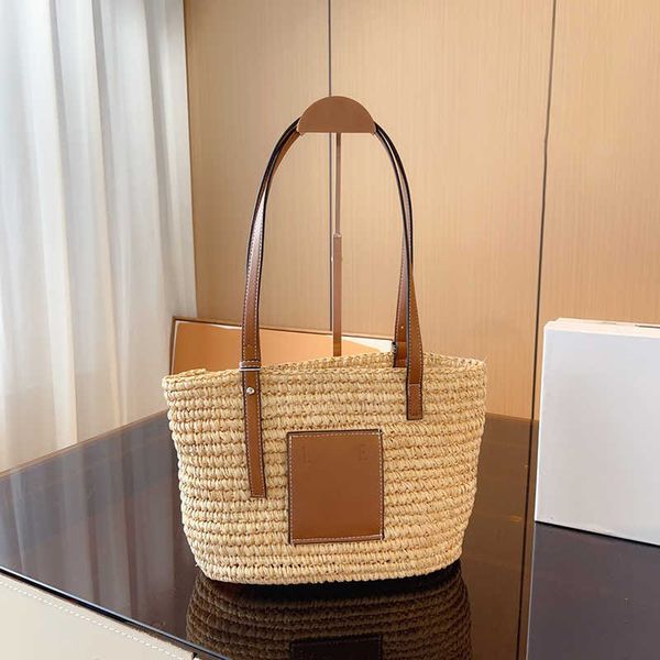 basket bag luxury straw designer bag tote women classic simple large shopping handbags totes summer beach bags 230731
basket bag luxury straw designer bag tote women classic simple large shopping handbags totes summer beach bags 230731