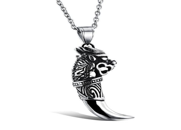 man wolf tooth necklace pendant for men boy fashion brave wolf tooth dragon stainless steel vintage jewelry necklaces gx9439677850, Silver
man wolf tooth necklace pendant for men boy fashion brave wolf tooth dragon stainless steel vintage jewelry necklaces gx9439677850, Silver