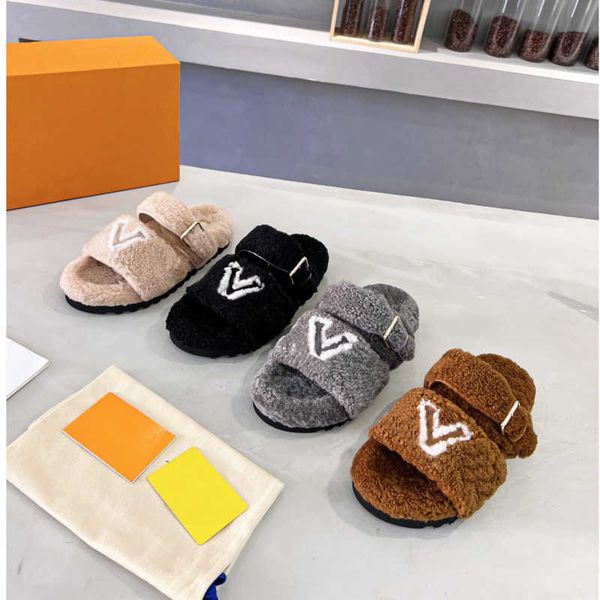 women designers slides womens slippers fashion luxurys wool slipper leather rubber flats sandals summer beach shoes loafers gear bottoms sli, Black
women designers slides womens slippers fashion luxurys wool slipper leather rubber flats sandals summer beach shoes loafers gear bottoms sli, Black