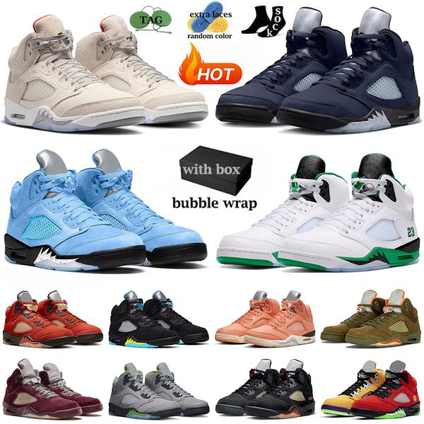 with box 5 basketball shoes for men jumpman 5s sneakers unc lucky green bean georgetown light orewood brown racer blue mars for her taxi men, Black
with box 5 basketball shoes for men jumpman 5s sneakers unc lucky green bean georgetown light orewood brown racer blue mars for her taxi men, Black