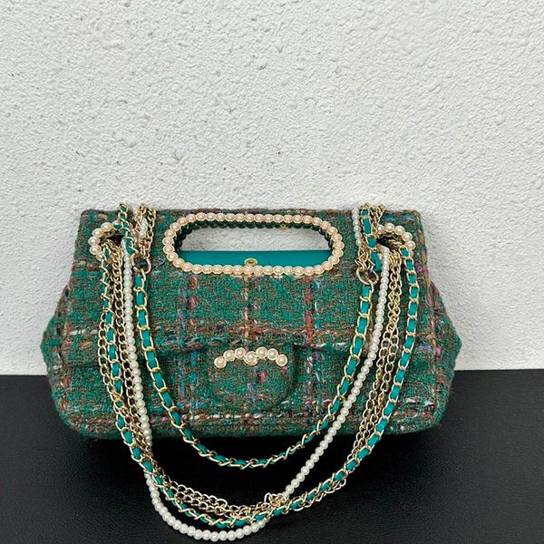 pearl multi chain women tweed flap crossbody tote bag 2 styles green handbag luxury handbag coin purse sacoche vintage evening clutch fanny
pearl multi chain women tweed flap crossbody tote bag 2 styles green handbag luxury handbag coin purse sacoche vintage evening clutch fanny