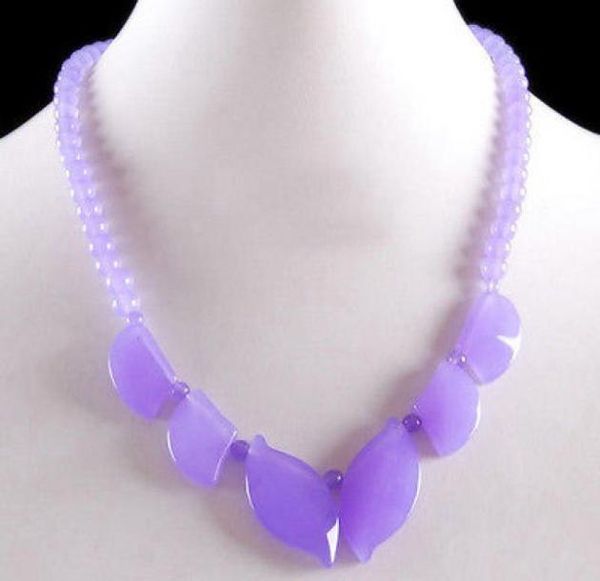 whole purple lavender jade beads leaves white gold plated clasp necklace50000966182446, Silver
whole purple lavender jade beads leaves white gold plated clasp necklace50000966182446, Silver