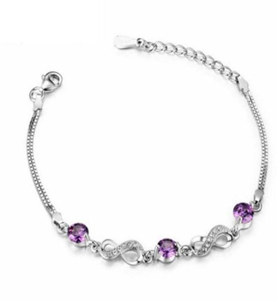 925 silver lucky number 8 bracelet fashion micro inlaid zircon bracelet jewelry whole247d1996138, Golden;silver
925 silver lucky number 8 bracelet fashion micro inlaid zircon bracelet jewelry whole247d1996138, Golden;silver
