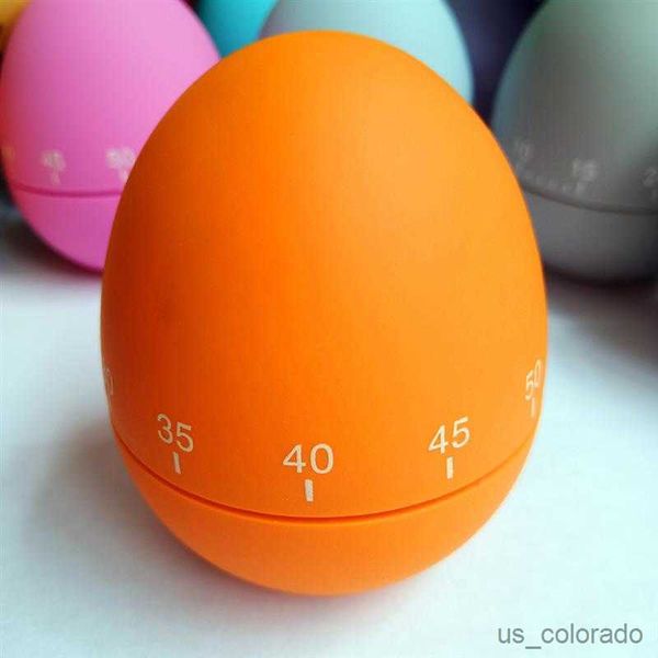 Image of Timers Egg Shaped Kitchen Timer Creative Portable Time Recorder Cooking Time Manager(Color Random) R230731
