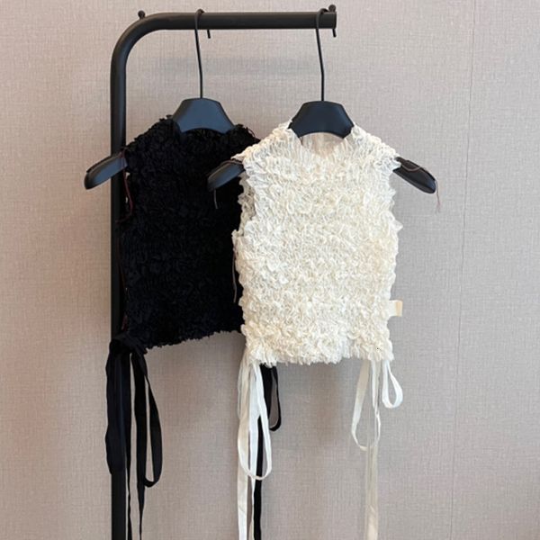 women's tanks camis terokinizo high street fashion tank oneck sleeveless lace up female solid color sweet allmatch summer vests 230729, White
women's tanks camis terokinizo high street fashion tank oneck sleeveless lace up female solid color sweet allmatch summer vests 230729, White