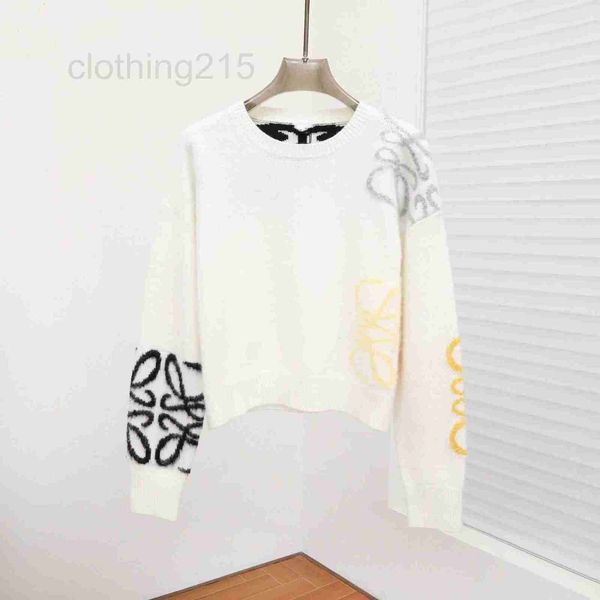women's knits & tees designer autumn/winter round neck pullover long sleeve jacquard casual simple loose slouchy knitted shirt 9k75, White
women's knits & tees designer autumn/winter round neck pullover long sleeve jacquard casual simple loose slouchy knitted shirt 9k75, White