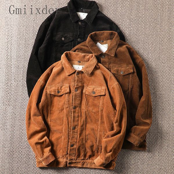 mens jackets gmiixder american street casual jacket men lapel washed corduroy shirt multi pocket workwear stripe button turn down collar coa, Black;brown
mens jackets gmiixder american street casual jacket men lapel washed corduroy shirt multi pocket workwear stripe button turn down collar coa, Black;brown
