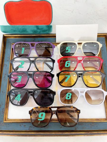 2023 new designer sunglasses for men and women couple style frame aviator fashion glasses of the line 9 color to choose, White;black
2023 new designer sunglasses for men and women couple style frame aviator fashion glasses of the line 9 color to choose, White;black