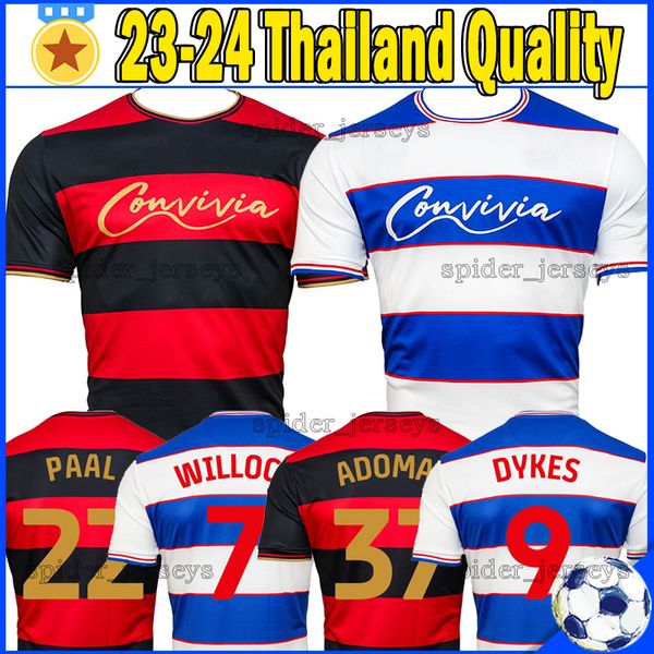 23 24 queens park rangers soccer jerseys willock dykes 2023 2024 home away football shirts chair armstrong adomah men uniforms, Black;yellow
23 24 queens park rangers soccer jerseys willock dykes 2023 2024 home away football shirts chair armstrong adomah men uniforms, Black;yellow