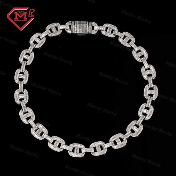 custom hip hop jewelry sterling silver gold plated cuban chain iced out 15mm vvs moissanite diamond baguette cuban link
custom hip hop jewelry sterling silver gold plated cuban chain iced out 15mm vvs moissanite diamond baguette cuban link