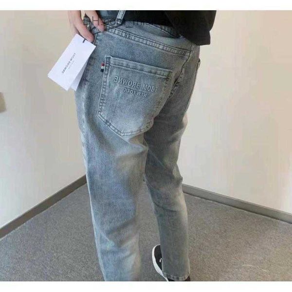 men's pants new spring summer and autumn korean fashion workwear denim hip hop four strips printed ultra thin classic jeans men's, Black
men's pants new spring summer and autumn korean fashion workwear denim hip hop four strips printed ultra thin classic jeans men's, Black