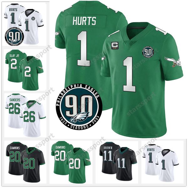 1 jalen hurts 62 jason kelce 2023 kelly green eagles football jersey d'andre swift aj brown devonta smith darius slay jr dawkins jason, Black;red
1 jalen hurts 62 jason kelce 2023 kelly green eagles football jersey d'andre swift aj brown devonta smith darius slay jr dawkins jason, Black;red