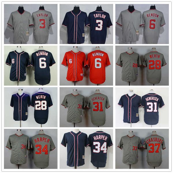 vintage college mitchell and ness baseball 6 anthony rendon jerseys stitched 3 michael taylor 28 jayson werth 31 max scherzer 34 bryce harpe, Black
vintage college mitchell and ness baseball 6 anthony rendon jerseys stitched 3 michael taylor 28 jayson werth 31 max scherzer 34 bryce harpe, Black