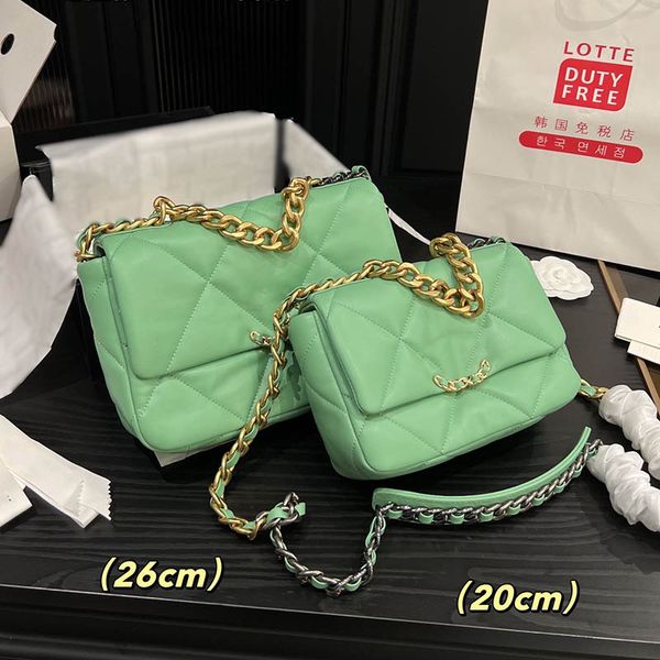 multi color women 19 classic crossbody designer bag two sizes flap luxury handbag large capacity metal handle shoulder bag leather quilted o
multi color women 19 classic crossbody designer bag two sizes flap luxury handbag large capacity metal handle shoulder bag leather quilted o