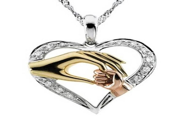 mother and child pendant gift for mom golden hand in hand heart love pendant necklace mom family jewelry57864404727809, Silver
mother and child pendant gift for mom golden hand in hand heart love pendant necklace mom family jewelry57864404727809, Silver