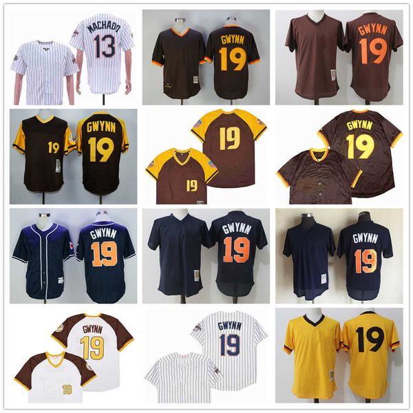 vintage college mitchell and ness baseball 19 tony gwynn jerseys stitched 13 manny machado jersey breathable sport white navy blue 1982 brow, Black
vintage college mitchell and ness baseball 19 tony gwynn jerseys stitched 13 manny machado jersey breathable sport white navy blue 1982 brow, Black