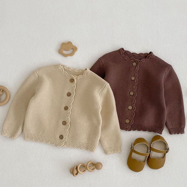 jackets 0 3yrs infant baby girl knitting cardigan toddler girls sweater coat autumn spring korean style long sleeve 230731, Blue;gray
jackets 0 3yrs infant baby girl knitting cardigan toddler girls sweater coat autumn spring korean style long sleeve 230731, Blue;gray