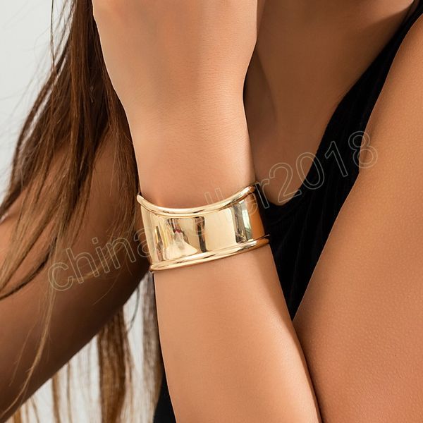 smooth glossy metal open cuff bangles for women vintage wide bracelet fashion jewelry, Black
smooth glossy metal open cuff bangles for women vintage wide bracelet fashion jewelry, Black