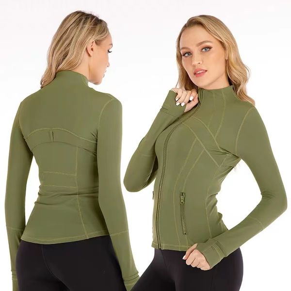 new yoga jacket fashion sell clothing fitness autumn solid breathable workout gym coat running sport sweatshirts zipper stand collar 2023 la, Black;brown
new yoga jacket fashion sell clothing fitness autumn solid breathable workout gym coat running sport sweatshirts zipper stand collar 2023 la, Black;brown