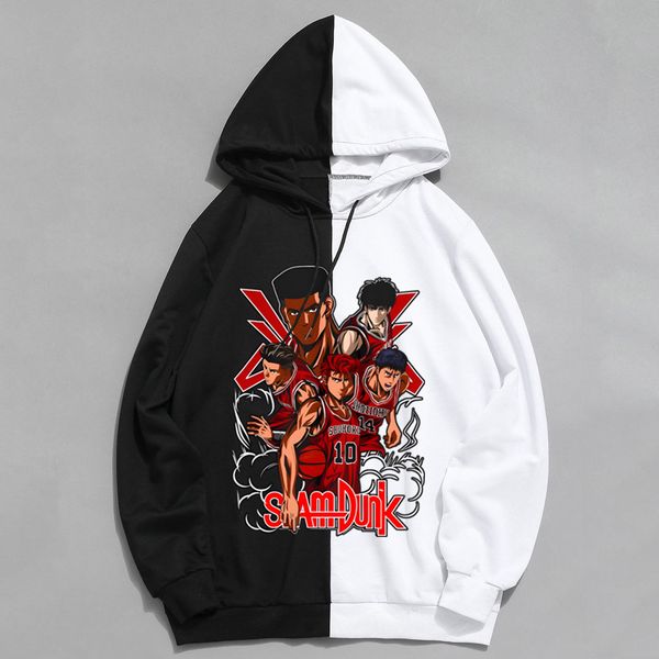 men's hoodies sweatshirts slam dunk anime clothes sakuragi hanamichi casual oversized fashion ulzzang men clothing women streetwear 230, Black
men's hoodies sweatshirts slam dunk anime clothes sakuragi hanamichi casual oversized fashion ulzzang men clothing women streetwear 230, Black