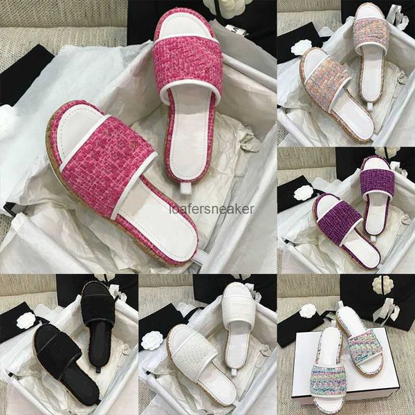 2022 luxury designer women rope woven slippers summer fashion beach party sandals quality, Black
2022 luxury designer women rope woven slippers summer fashion beach party sandals quality, Black