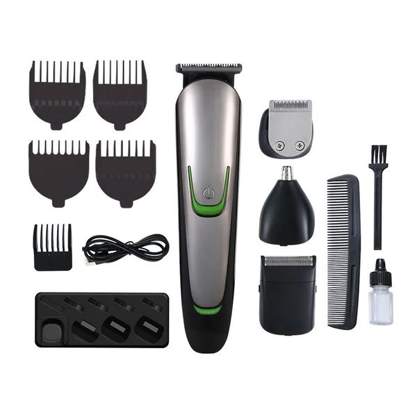 

Professional Cordless 10 in 1 Electric Clippers Hair Trimmer Grooming Nose Body Shaver Set Hair Trimmer For Men