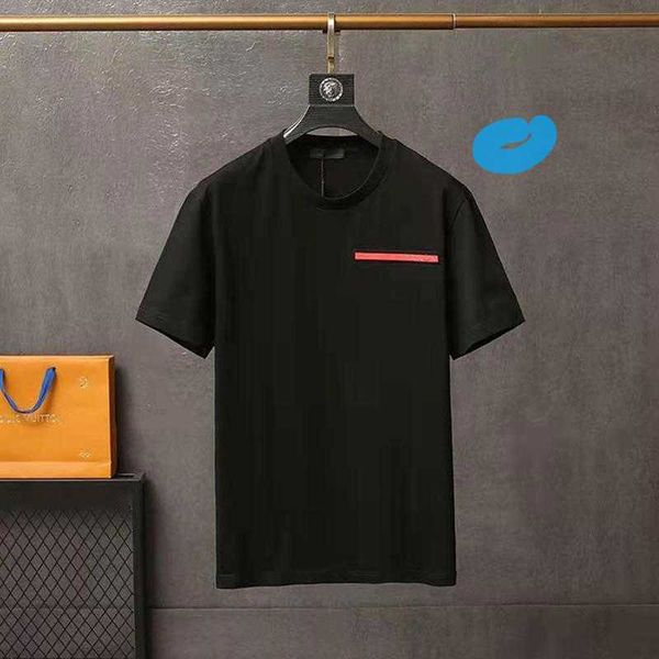 luxury casual mens prad t shirt new wear designer short sleeve 100% cotton high white size tshirt tee m 2xl quality wholesale black and desi, White;black
luxury casual mens prad t shirt new wear designer short sleeve 100% cotton high white size tshirt tee m 2xl quality wholesale black and desi, White;black
