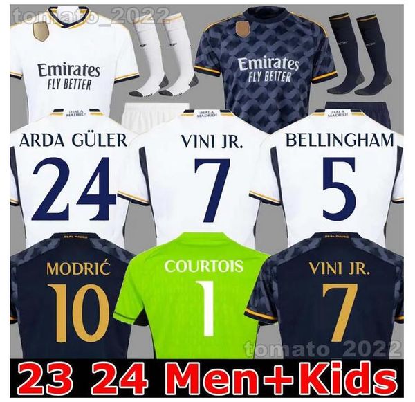 23 24 bellingham soccer jerseys fans player version 2023 2024 kit modric camiseta vini jr camavinga tchouameni football shirt kids sets unif, Black;yellow
23 24 bellingham soccer jerseys fans player version 2023 2024 kit modric camiseta vini jr camavinga tchouameni football shirt kids sets unif, Black;yellow
